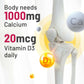 Gynoveda Calcium & Vitamin D3 Tablets | Swadesiicart