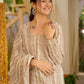 Aayaa Designer Cotton Silk Farshi Salwar Set - Off White