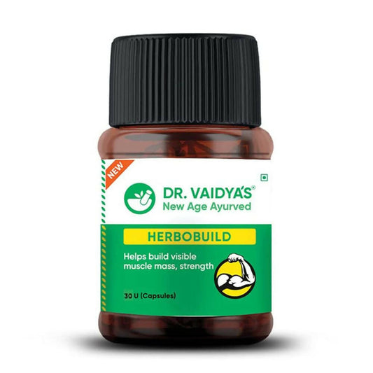Dr. Vaidya's Herbobuild Capsules - Dr Vaidya’s