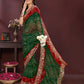 Ai Fashion Green Georgette Digital Print Party Wear Saree