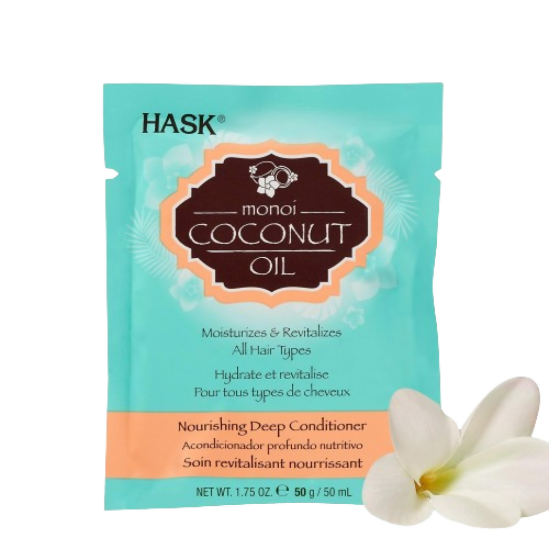 HASK Monoi Coconut Oil Nourishing Deep Conditioning | Swadesiicart