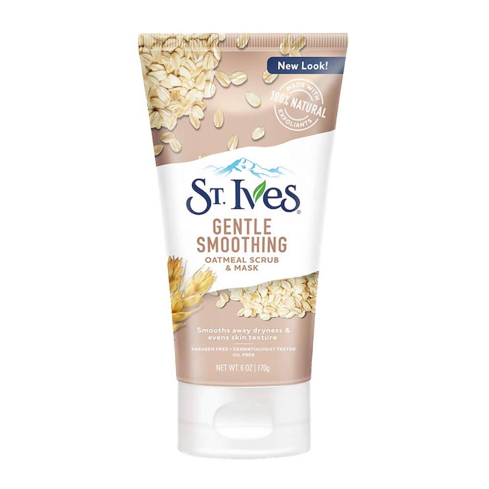 St. Ives Gentle Smoothing Oatmeal Scrub and Mask - Swadesiicart