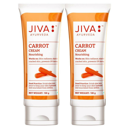 Jiva Ayurveda Carrot Face Cream - Swadesiicart