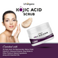 LA Organo 1% Kojic Acid Skin Lightening & Brightening Face & Body Scrub | Swadesiicart