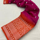 Rani Jute Silk Ethnic Motifs Saree with Unstitched Blouse - Hiral Fashion | Swadesiicart