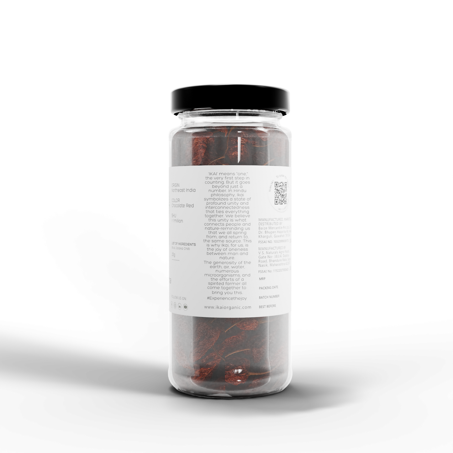 5 -Natural Bhut Jholokia - 25g