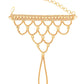 Golden Haathphool (Gold) - Ruby Raang | Swadesiicart
