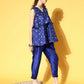 Ahalyaa Poly Silk Swirling Volume Kurta Set | Swadesiicart