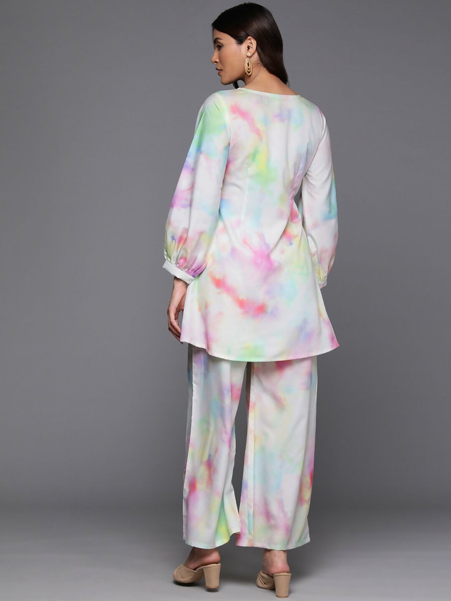 Ahalyaa Women's Traditional Wear Co-ods - Multi Color - Swadesiicart