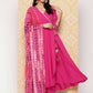 Ahalyaa Women's Traditional wear Kurta Set - Pink | Swadesiicart