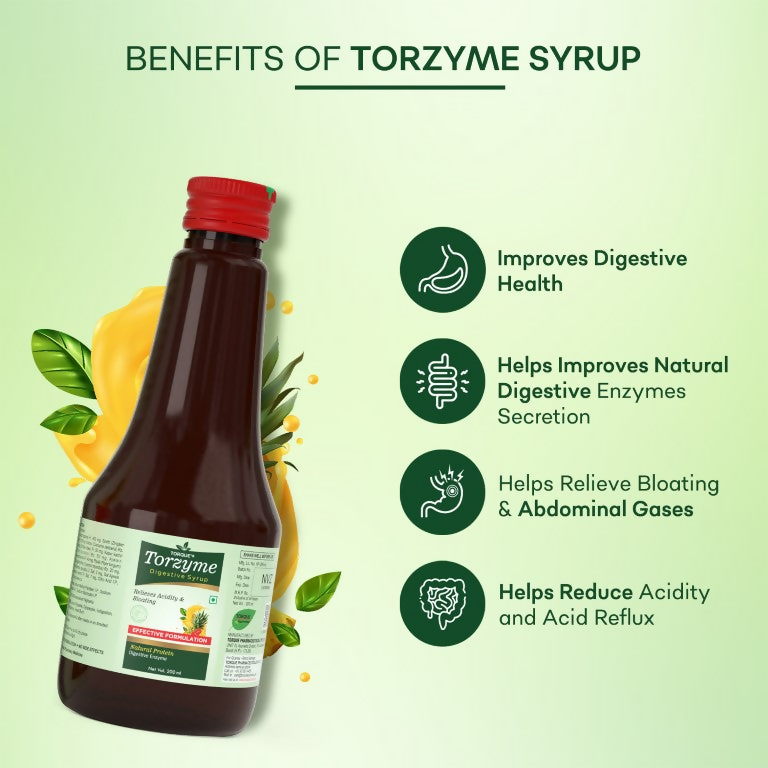 Torque's Torzyme Natural Protein Syrup - Swadesiicart