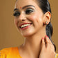 Ruby Raang Purple Pyrite Kundan Studs | Swadesiicart