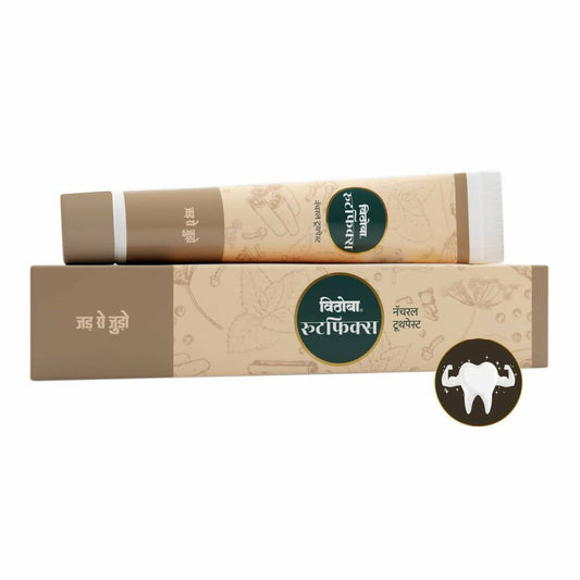 Vithoba Ayurvedic Rootfix Toothpaste - Swadesiicart