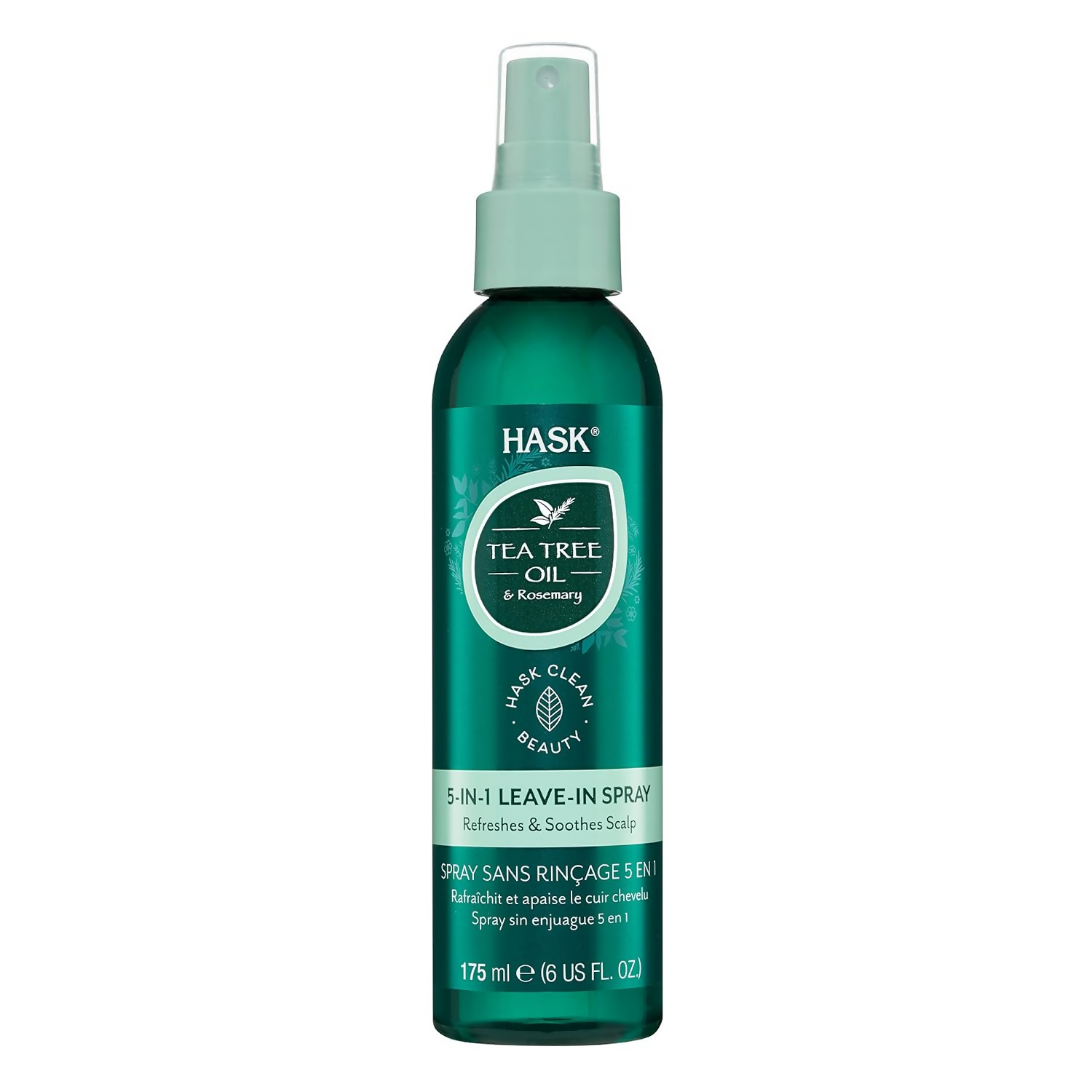 HASK Tea Tree Oil & Rosemary 5-In-1 Leave In Spray | Swadesiicart