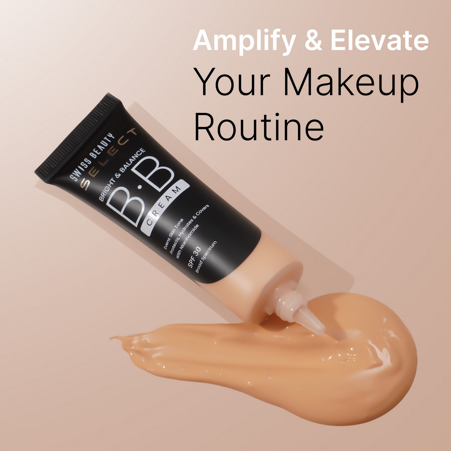 Swiss Beauty Select Bright & Balance BB Cream With Niacinamide - 5 Radiant Honey | Swadesiicart