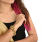 Afast Designer Fancy Party Bangle/ Kada Set, Multi, Metal, Pack Of 2 - Swadesiicart