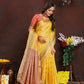 Lorenvalley Fashion Yellow Soft Katan Silk Woven Design Zari Weaving Pallu Saree - Swadesiicart