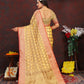 Lorenvalley Fashion Yellow Soft Katan Silk Woven Design Rich Zari Weaving Pallu Saree - Swadesiicart