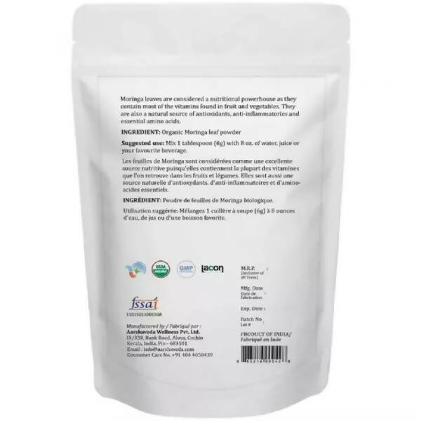 Aarshaveda Organic Moringa Powder | Swadesiicart