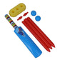 Manaki Enterprise Plastic Spiderman Cricket Kit (Multicolour) - Swadesiicart