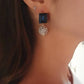 Bling Accessories Swarovski Montana Earrings | Swadesiicart