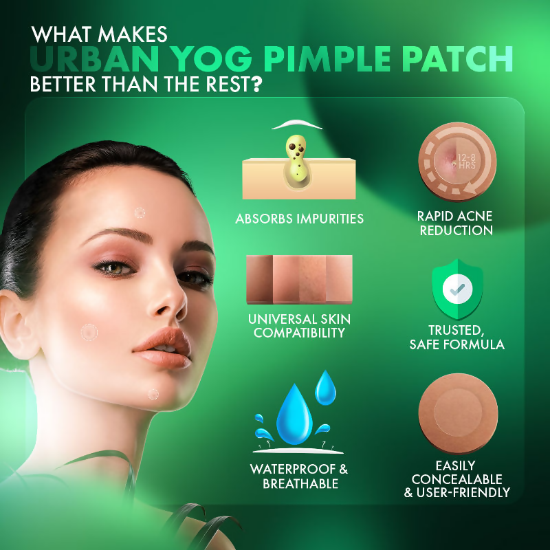 Urban Yog Acne Pimple Patch - 36 Dots | Swadesiicart