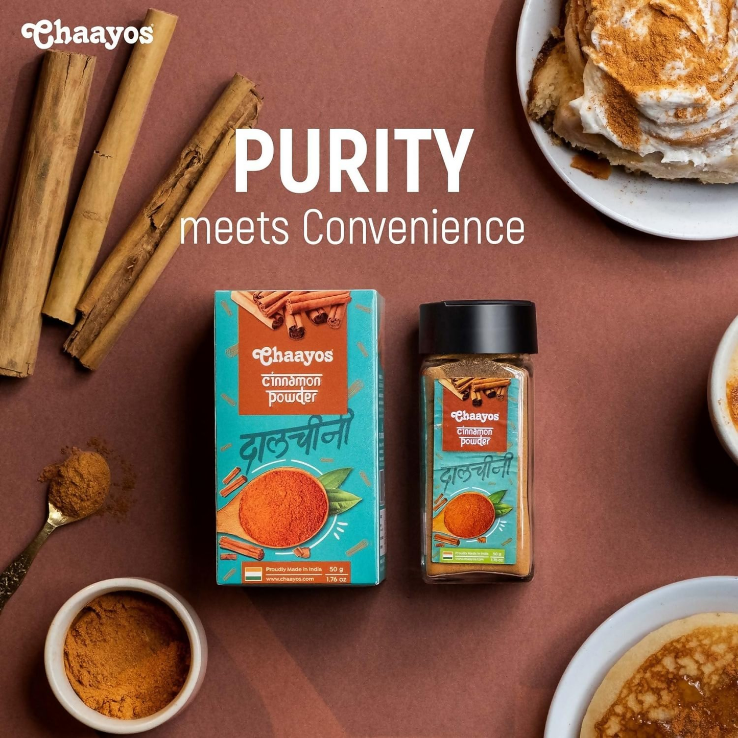 Chaayos Sri Lankan Cinnamon Powder - Swadesiicart