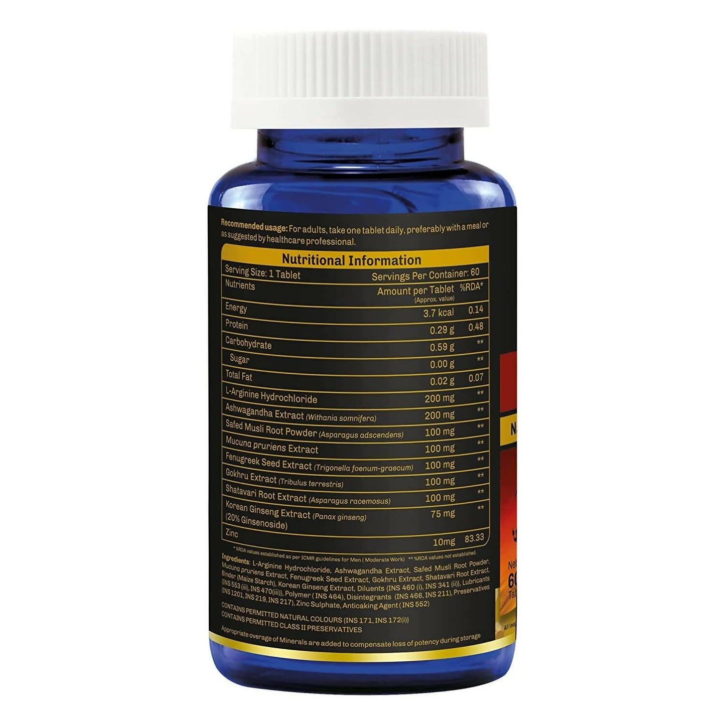 Onelife Testo Fuel Tablets | Swadesiicart