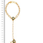 Ruby Raang Gold Green Meenakari Kundan Haath Phool | Swadesiicart