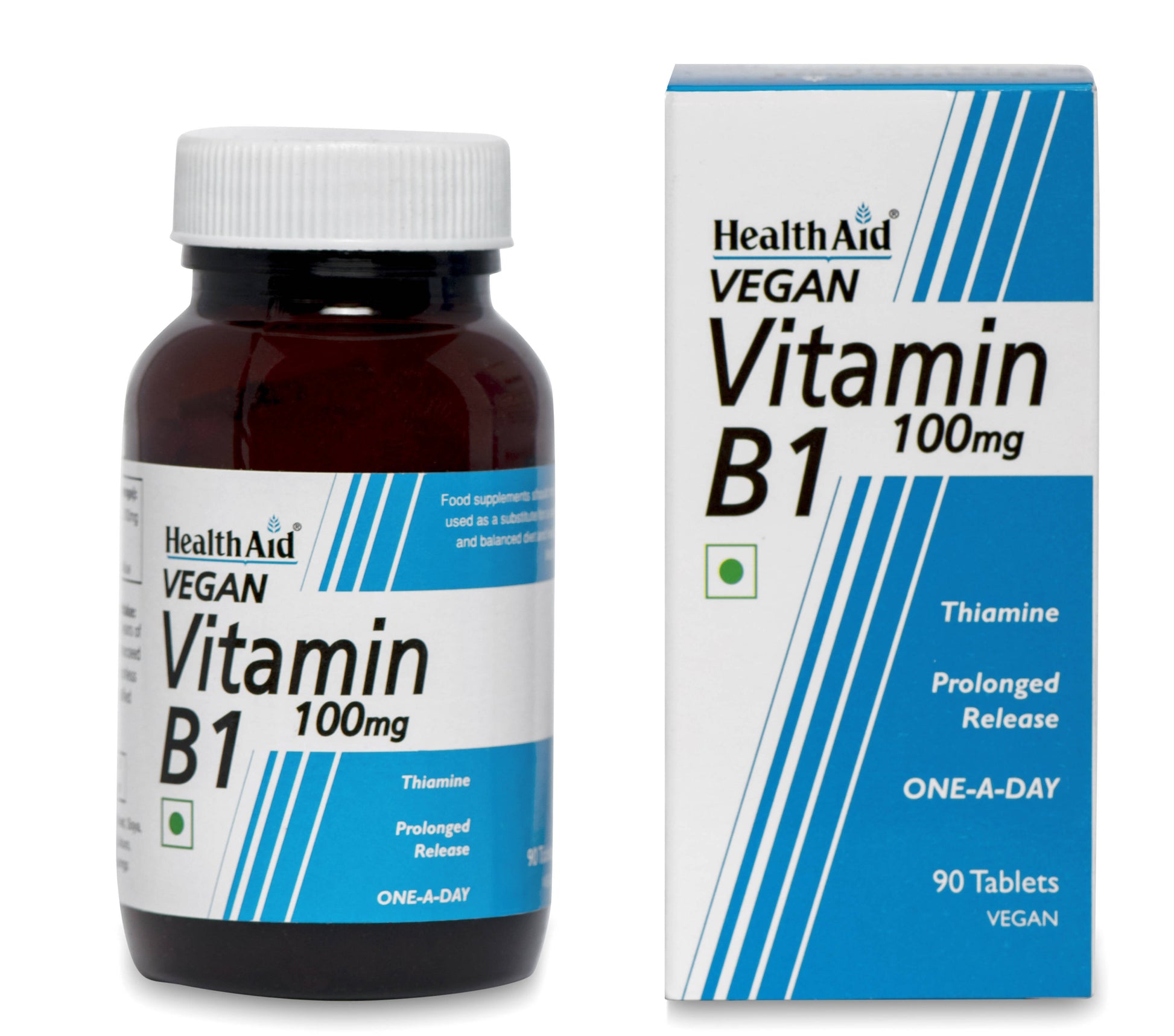 HealthAid Vitamin B1 100 mg Thiamin Tablets - HealthAid
