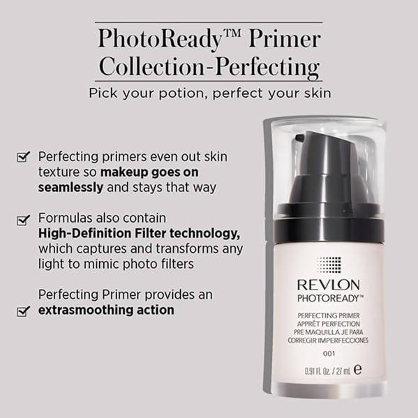 Revlon PhotoReady Perfecting Primer Transparent - Swadesiicart