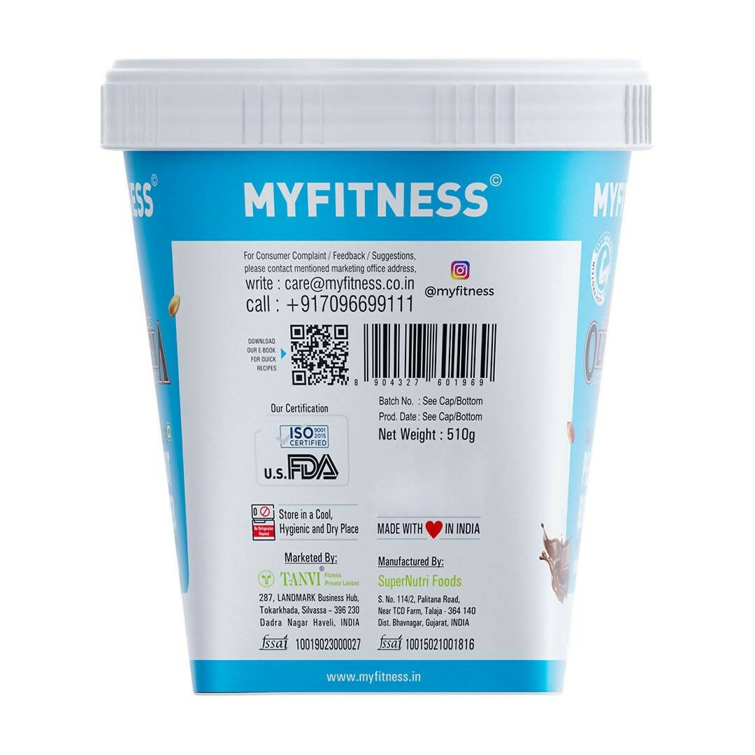 Myfitness High Protein Dark Chocolate Peanut Butter Smooth - Swadesiicart