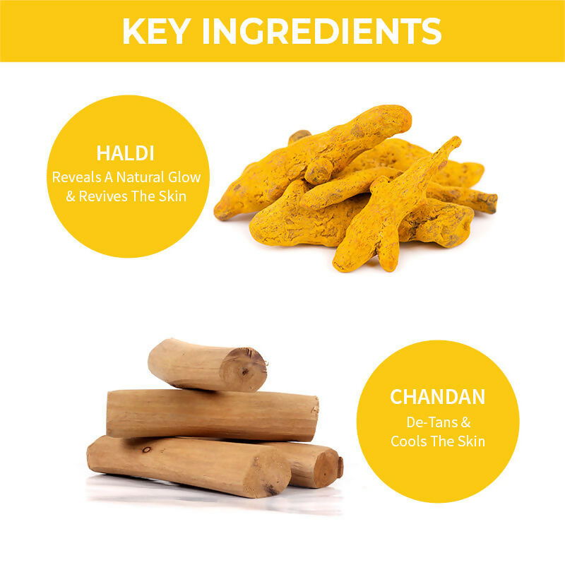 Nykaa Naturals Haldi & Chandan Face Wash for Radiant Skin - Swadesiicart