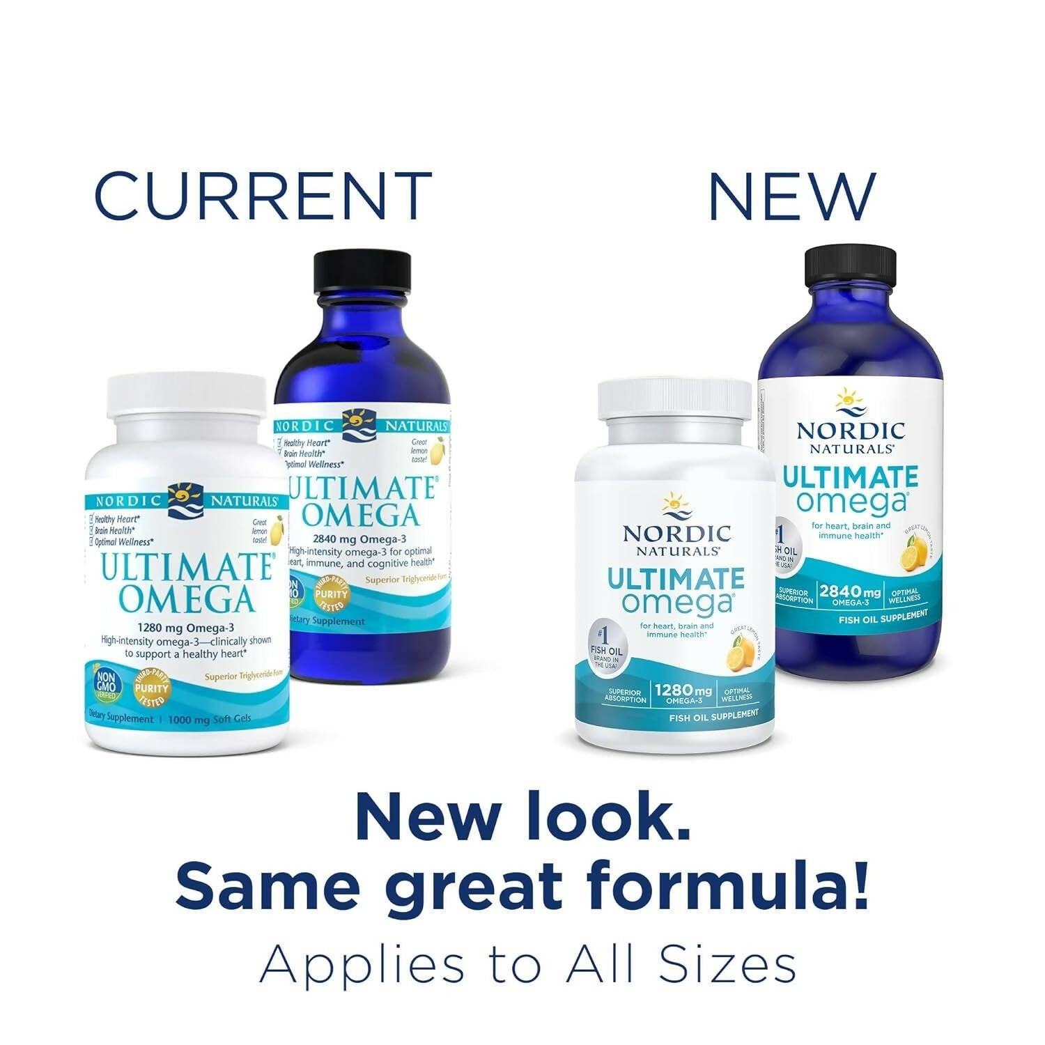 Nordic Naturals Ultimate Omega 3 Fish Oil Liquid - Lemon Flavor - Swadesiicart