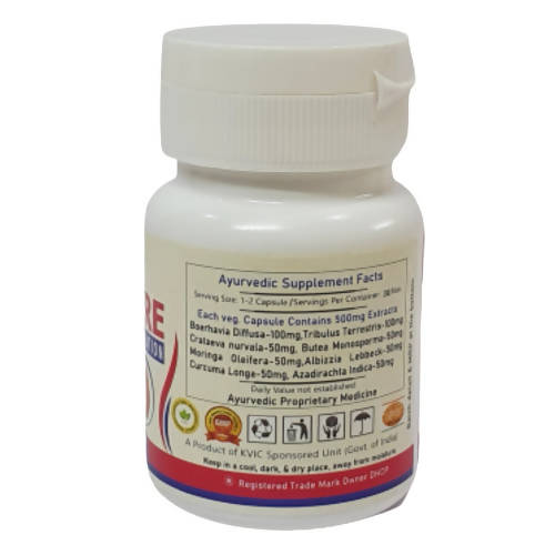 Deep Ayurveda Urocare 500mg Veg Capsules - Swadesiicart