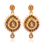 Tehzeeb Creations Stone And Pearl Studded Necklace With Earrings And Tikka