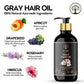 Ivory Natural Gray Oil Restore Natural Black Hair And Shine | Swadesiicart