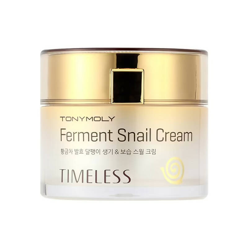 Tonymoly Timeless Ferment Snail Cream - Korean Skincare | Swadesiicart