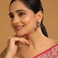 Nuyug 22K Gold Plated Pearls Studded Contemporary Shaped Enamel Jhumkas | Swadesiicart