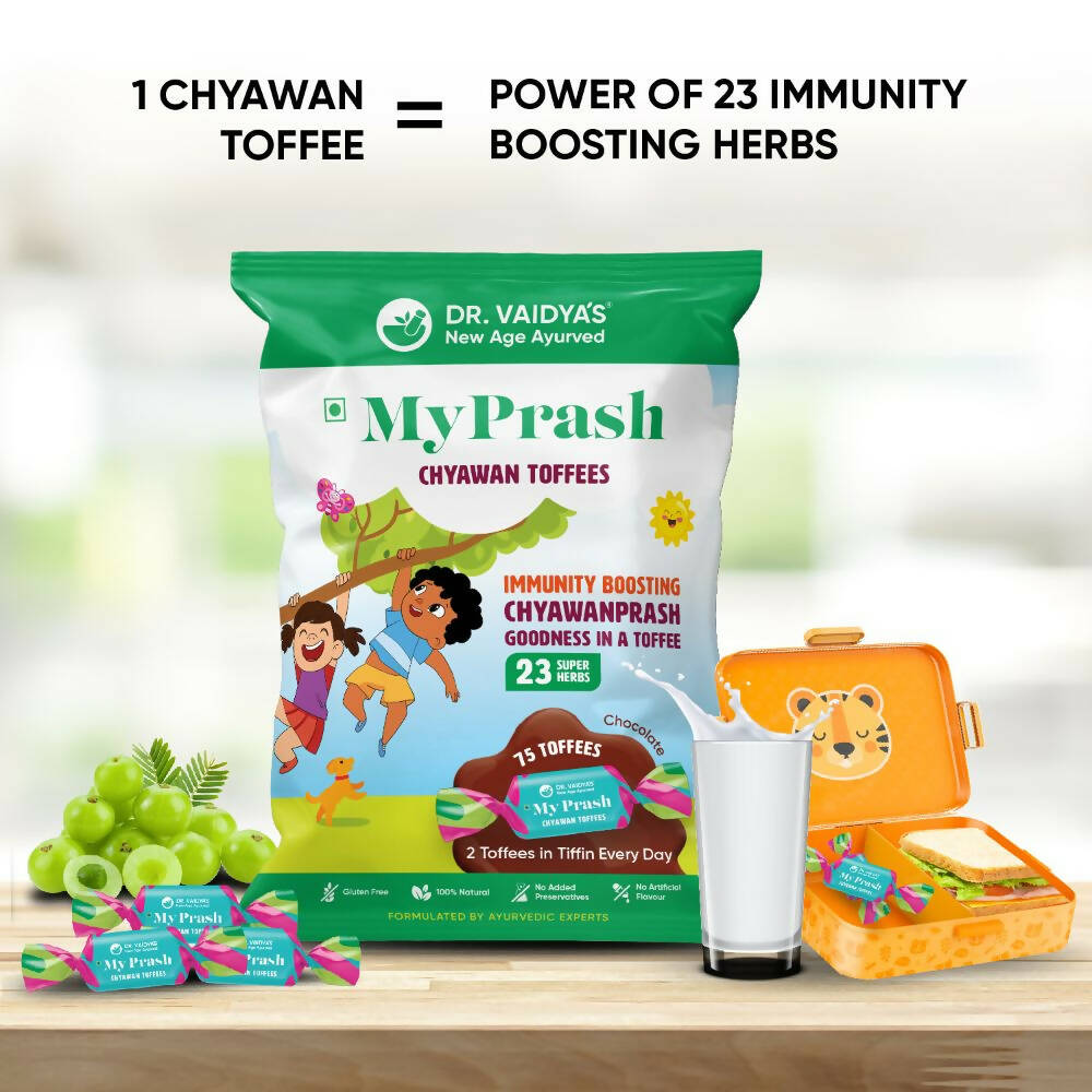 Dr. Vaidya's My Prash Chyawan Toffees | Swadesiicart