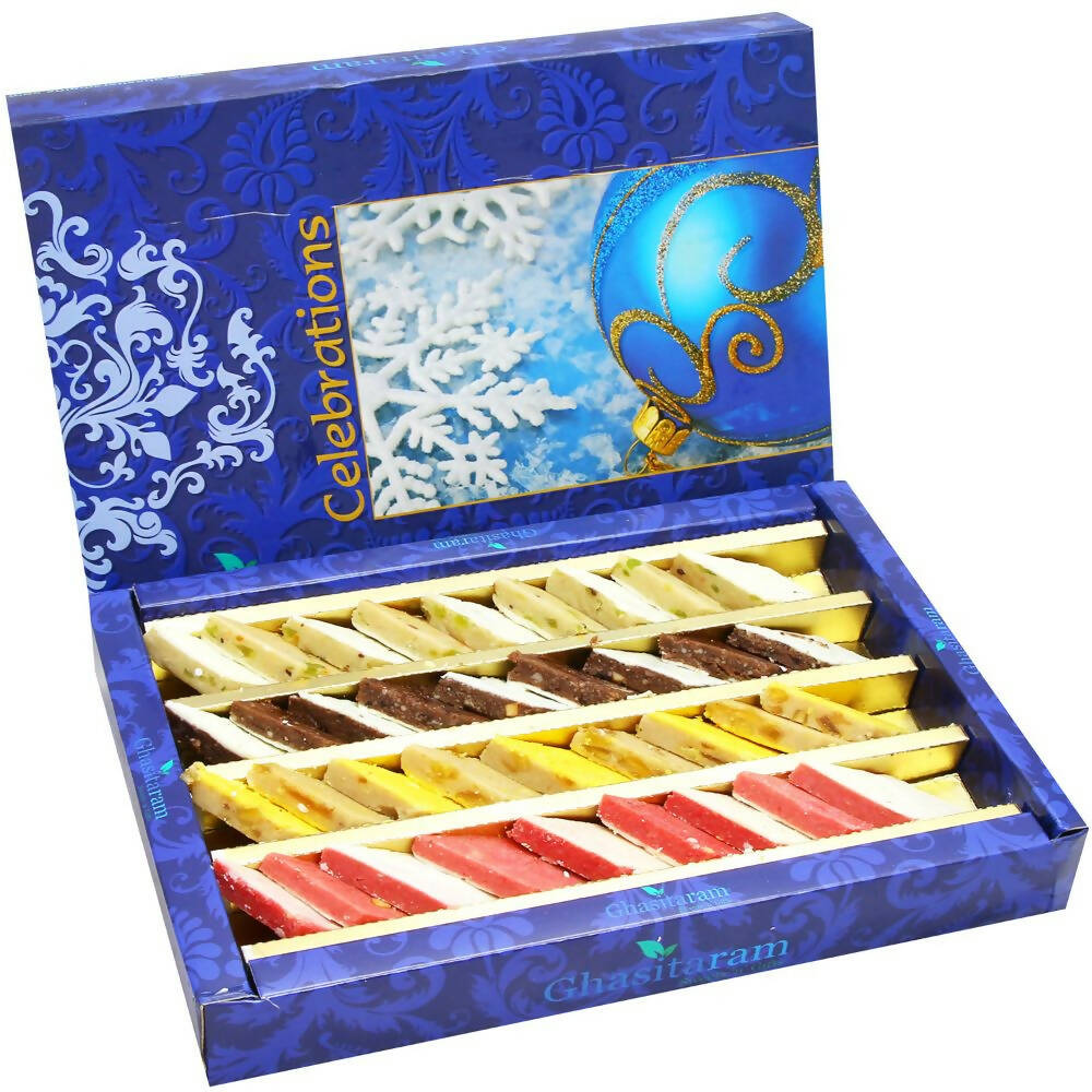 Ghasitaram Assorted Irish Kaju Katli Sweets | Swadesiicart