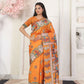 Shree Shyam Fashion Silk Blend Orange Saree