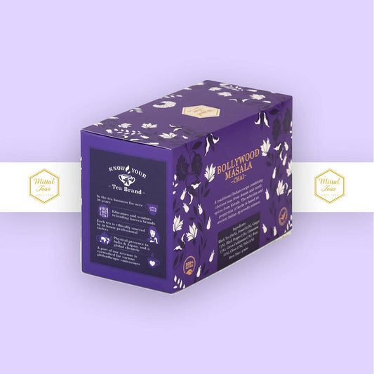 Mittal Teas Bollywood Masala Chai - Eco-Friendly Bags - Swadesiicart