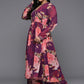 Ahalyaa Women's Traditional wear Kurta Set - Purple | Swadesiicart