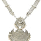 Mominos Fashion Johar Kamal Silver-Plated Brass Finish Rani Haar Statement Necklace For Women | Swadesiicart