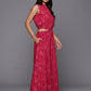 Ahalyaa Women's Traditional Wear Co-ods - Red