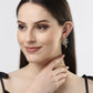 NVR Women Gold-Polished Drop Earrings | Swadesiicart