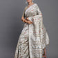Shree Shyam Fashion Linen Cotton Beige Saree