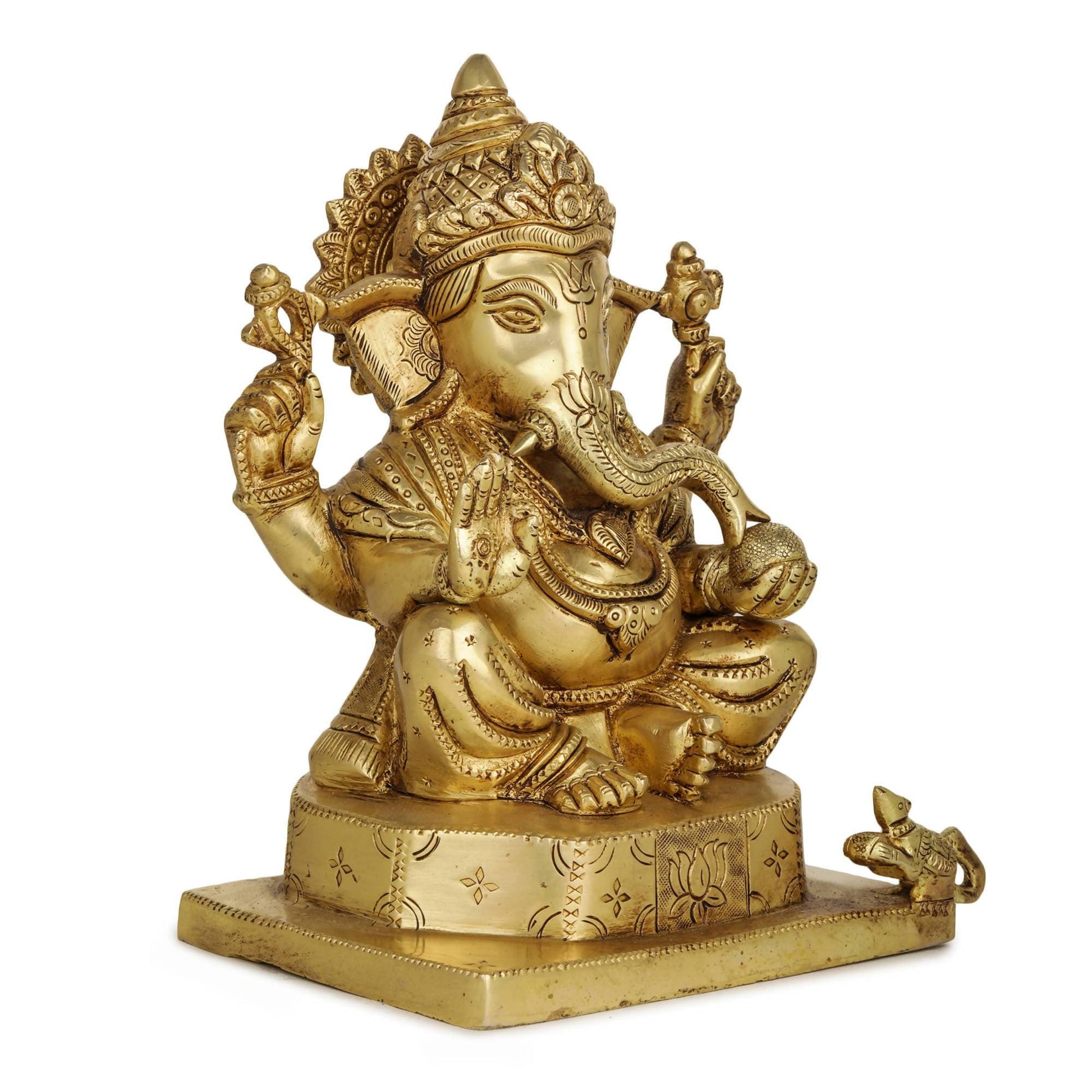 Devlok Gajanand Idol - Swadesiicart