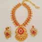 Uncuts & Ruby Peacock Bridal Jewelry